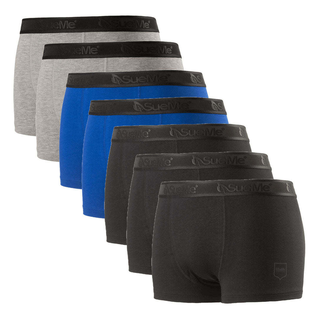 Sustainable Men's Underwear Tree Trunks Assorted 7 pack – SueMe