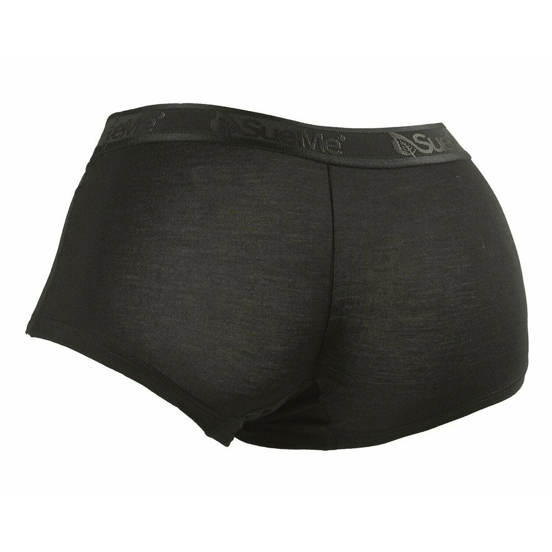 Sustainable Women's Underwear Black Beech Shorties 7 pack