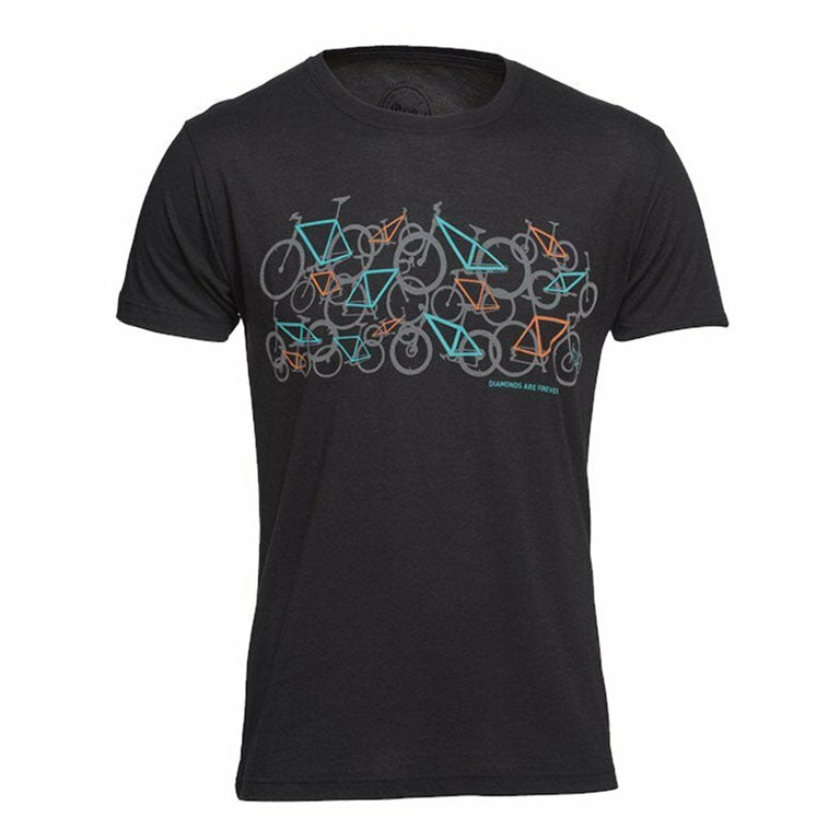 Diamonds are Forever Black T-shirt