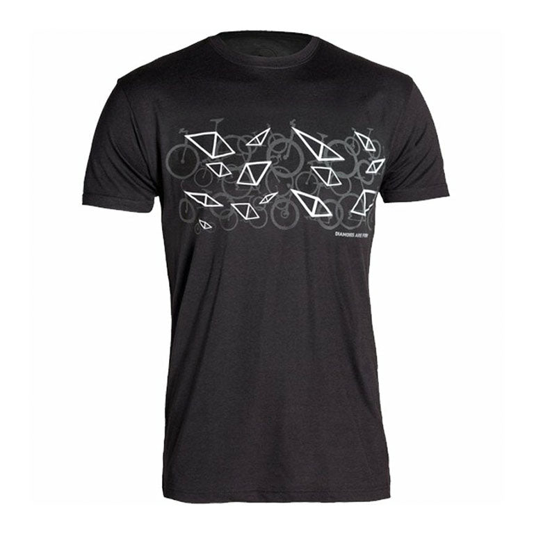 Diamond White Black T-shirt