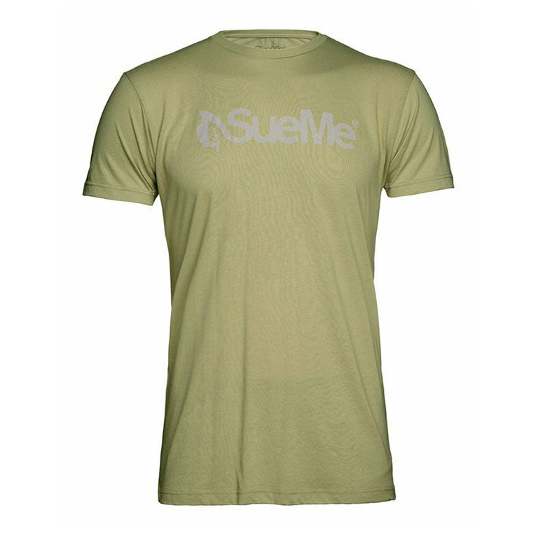 Logo Chest Reflective Artic Moss T-shirt