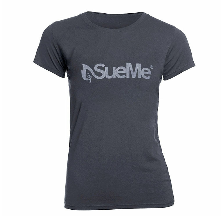 Logo chest reflective Grey T-shirt