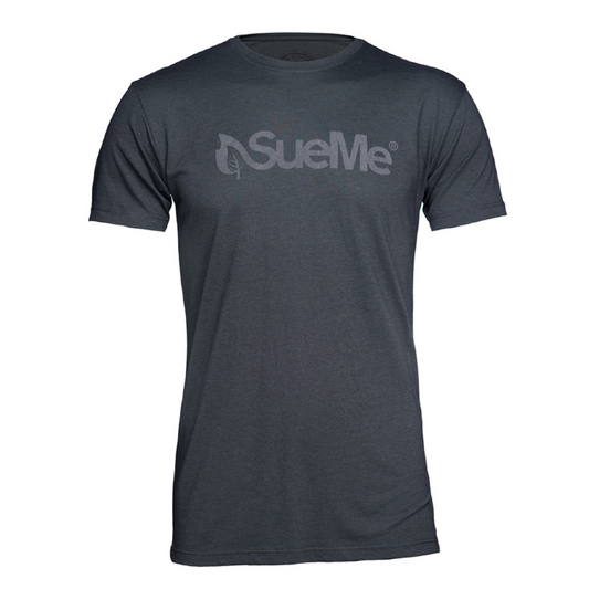 Logo Chest Reflective Grey T-shirt