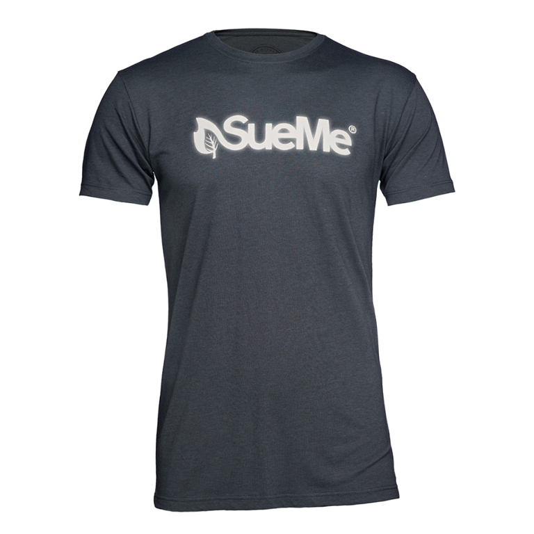 Logo Chest Reflective Grey T-shirt