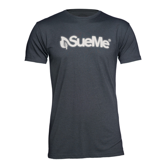 Logo Chest Reflective Grey T-shirt