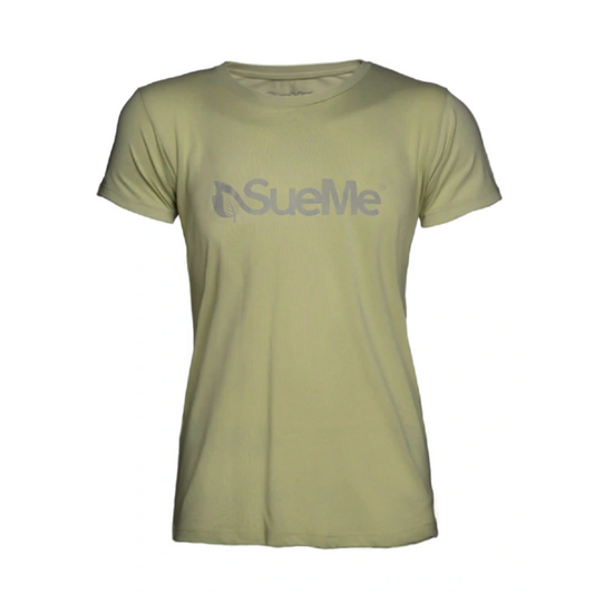 Logo Chest Reflective Arctic Moss T-shirt